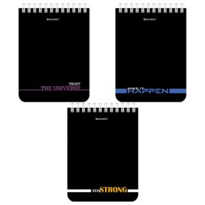 Блокнот А6  40 л., гребень, картон, клетка...